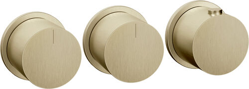 Bade- und Duschenmischer Endmontageset Gessi Habito Brushed brass Bade- und Duschenmischer Endmontageset Gessi Habito Brushed brass