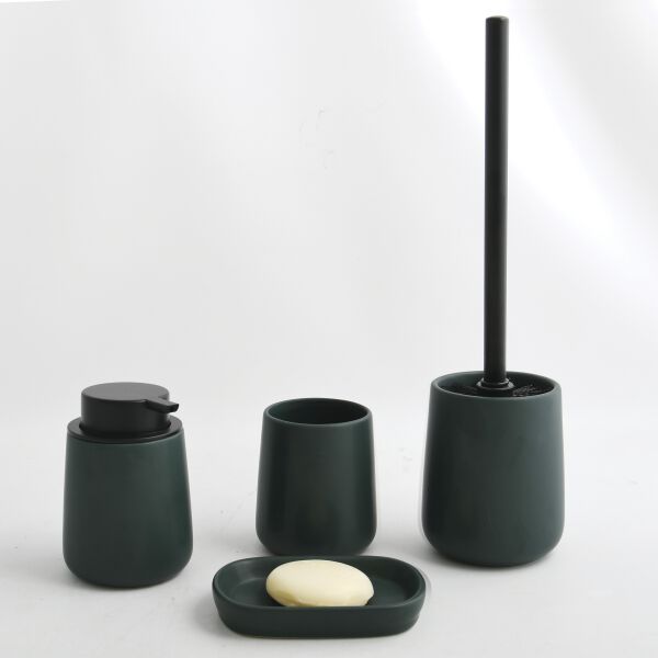 Tazza per i denti Spirella Maonie verde image number 1