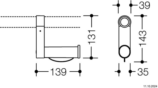 Papierhalter Hewi 805 image number 1