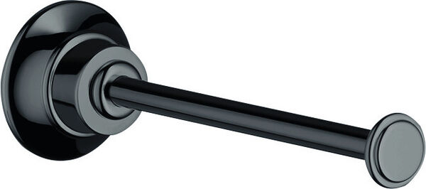 Porte-papier de r&eacute;serve Axor Montreux Polished black chrom image number 0