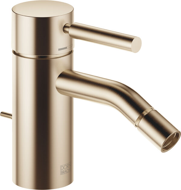 Bidetmischer Dornbracht Meta Light gold geb&uuml;rstet image number 0