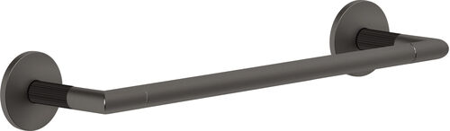 Badetuchstange Gessi Ingranaggio black Metal brushed