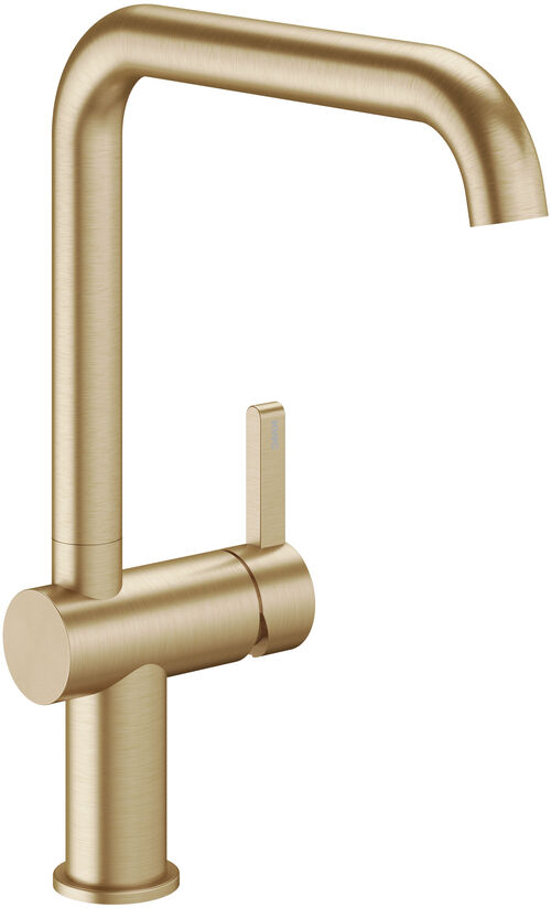 M&eacute;langeur d'&eacute;vier KWC Bevo E Brushed copper PVD