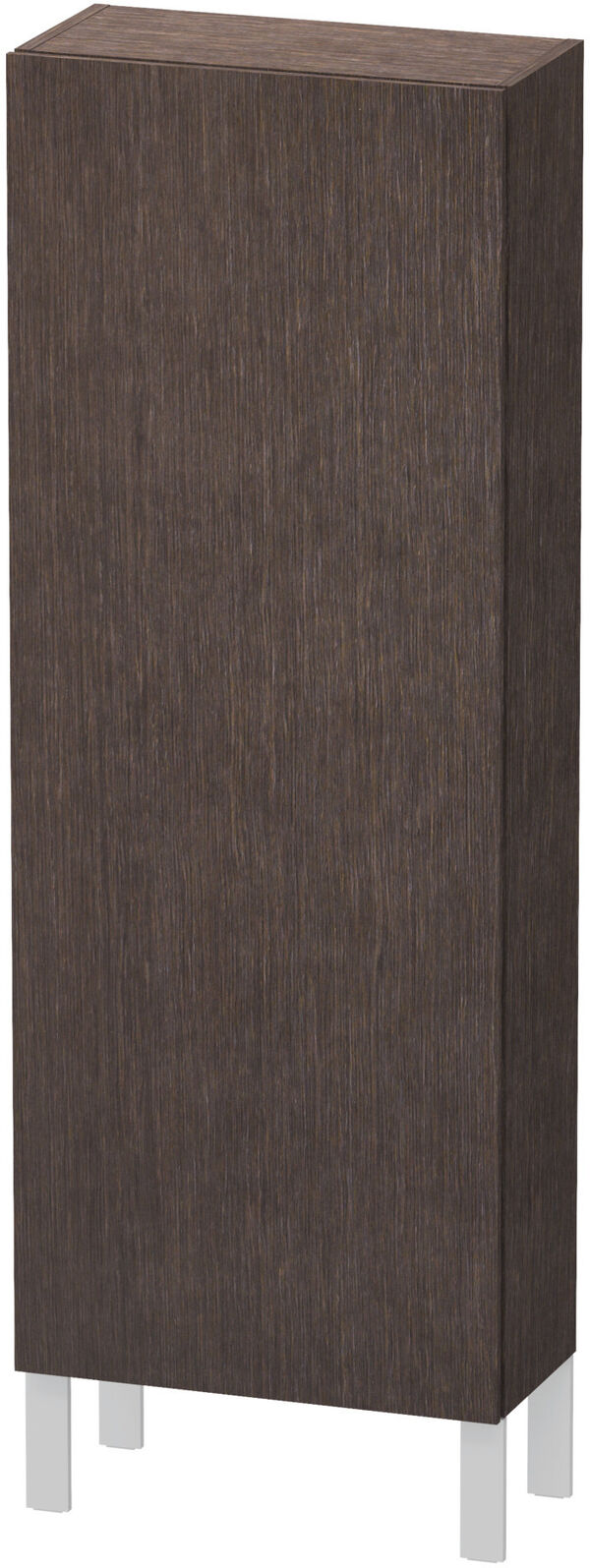 Armoire latérale L-Cube chêne foncé brossé image number 0