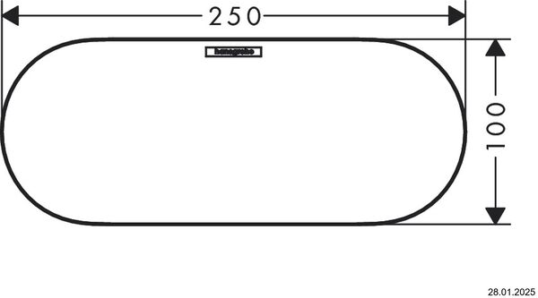 Couvercle pour panier de rangement Hansgrohe WallStoris Blanc mat image number 1