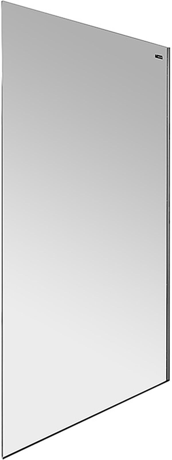 Paroi latérale à pose libre Duscholux Air 2 argent éloxé Verre clair CareTec Pro image number 0