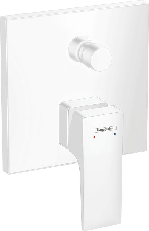 Bademischer - Endmontageset Hansgrohe Metropol weiss matt