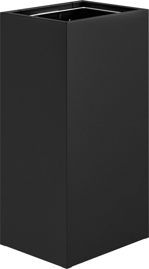 Papierabfallbeh&auml;lter Hewi System 900 Schwarz matt