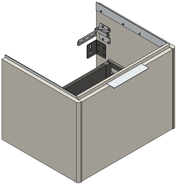 Meuble sous-lavabo Alterna pro S Carat beige image number 0
