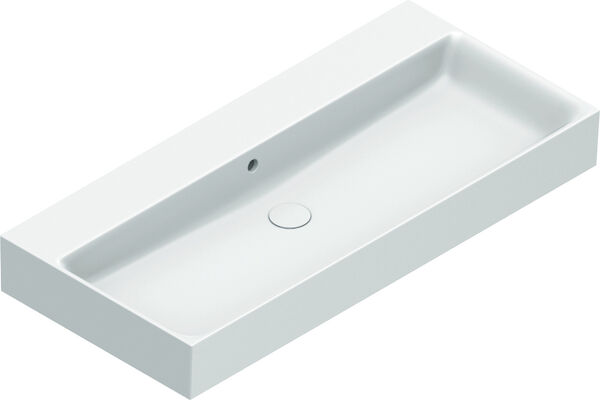 Waschtisch Alterna elena 100 x 47 cm Weiss Cleaneffekt image number 0