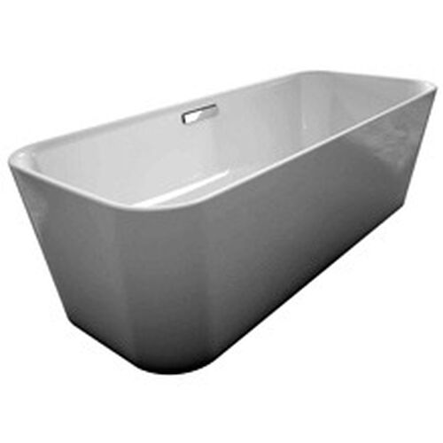 Badewanne Schmidlin Loft freistehend 180 x 75 cm Weiss Cleaneffekt