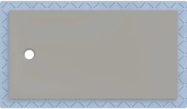 Receveur de douche Geberit CleanFloor30 170 x 90 cm Gris mat image number 0