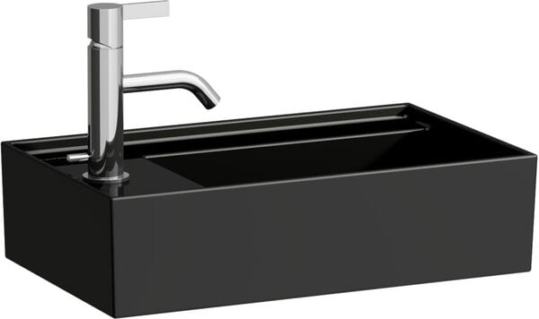 Lave-mains Laufen Kartell 46 x 28 cm Noir image number 0