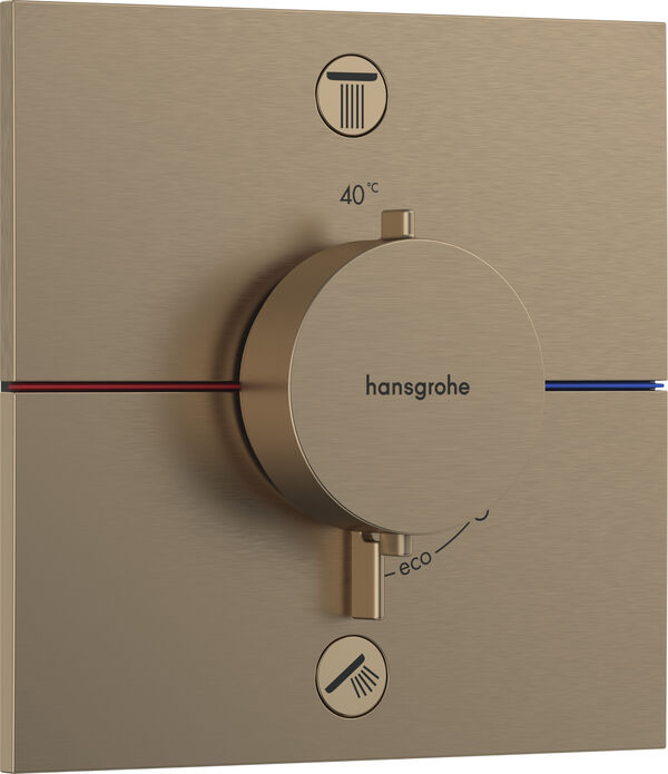 Syst&egrave;me de douche Hansgrohe Shower Select Comfort E Brushed bronze image number 0