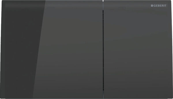 Plaque de d&eacute;clenchement Geberit Sigma70 square Noir image number 0