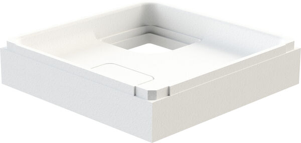 Duschenwannenträger Alterna zu Alterna ecoplan 80 x 80 x 3,5 cm Höhe 14 cm image number 0