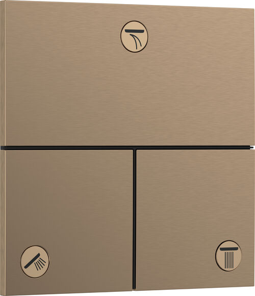 Duschsystem Hansgrohe Shower Select Comfort E Brushed bronze