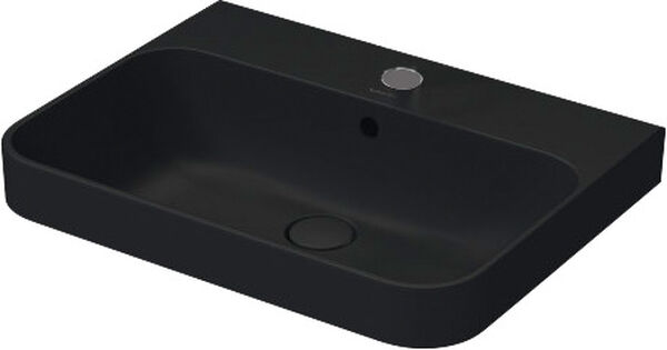 Auflegewaschtisch Duravit Happy D.2 Plus 60 x 46 cm Anthrazit matt image number 0