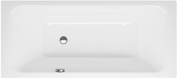 Vasca da bagno Schmidlin Swiss Line, 1700 x 750 mm, zona doccia a sinistra, acciaio, isolazione image number 0