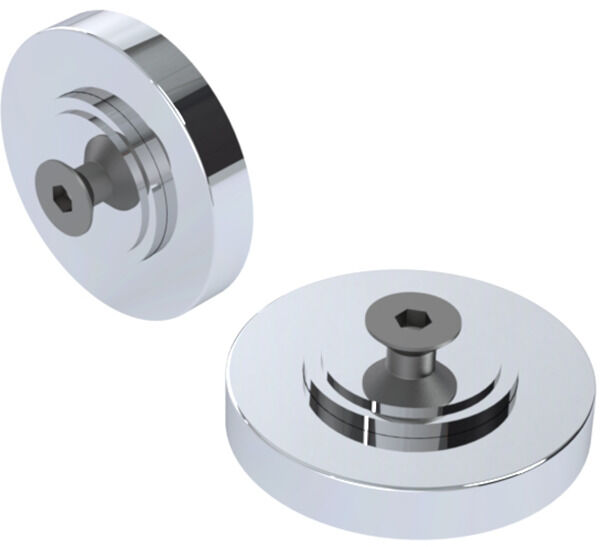 Set adhesivo Adesio, per aste da doccia Laufen Simigliss 6531 311 / 312, 2 rosette rotonde, image number 0