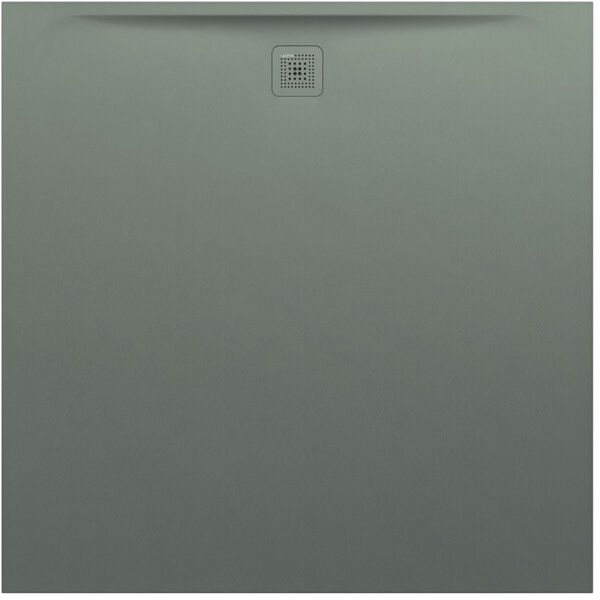 Duschwanne Laufen Pro Superflach 150 x 150 cm Betongrau matt image number 0