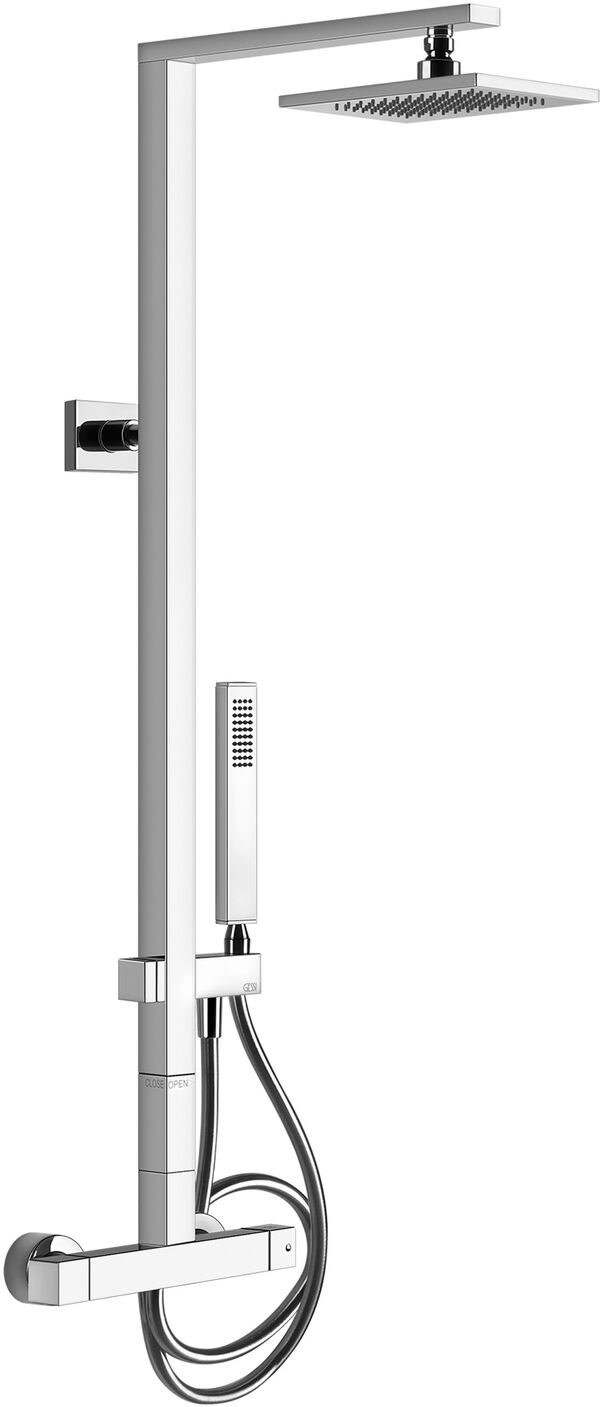 Colonna doccia Gessi Rettangolo / Rettangolo K termostato ½"  image number 0