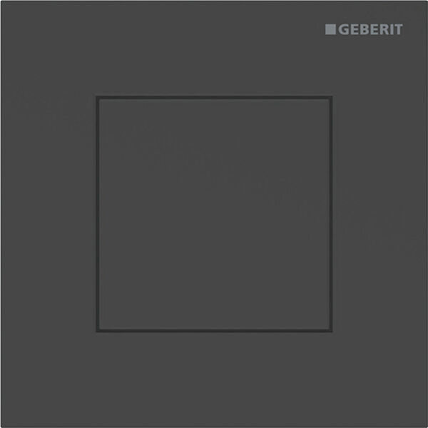 Commande urinoir Geberit HyTouch Typ40 square Noir mat Rev&ecirc;tement easy-to-clean image number 0
