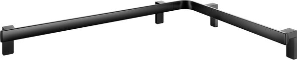 Dusch- und Wannenhandlauf Keuco Collection Axess Schwarz matt image number 0