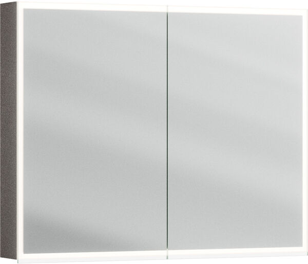 Armoire de toilette Alterna luuna LED plus avec &eacute;clairage inf&eacute;rieur/sup&eacute;rieur Bronce doha Couleur de lumi&egrave;re r&eacute;glable en continu 2700-6500 K image number 0