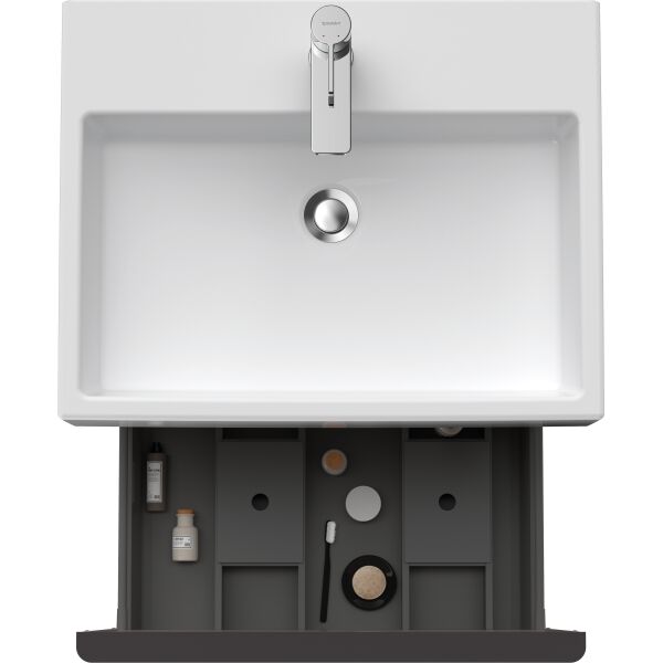 Armadio sottolavabo Duravit D-Neo Basalto opaco image number 4