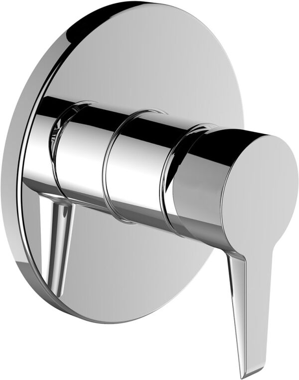 Duschenmischer-Endmontageset Laufen Pure Verchromt image number 0