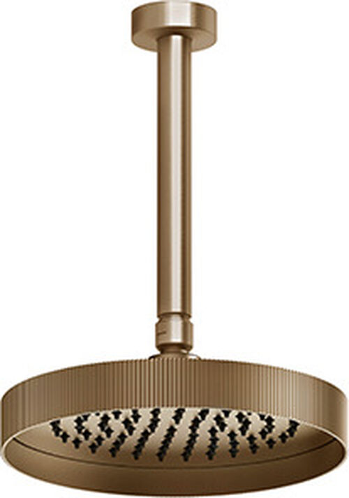 Regenbrause Gessi Ingranaggio ½" warm Steel brushed