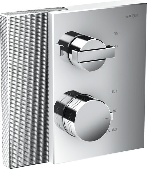 Duschsystem Axor Edge Verchromt