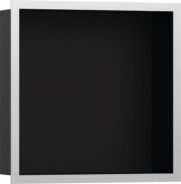 Nicchia ad incasso Hansgrohe XtraStoris Individual corpo di superficie  acciaio nero opaco image number 0
