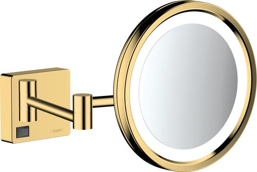 Miroir cosmétique Hansgrohe AddStoris Couleur or