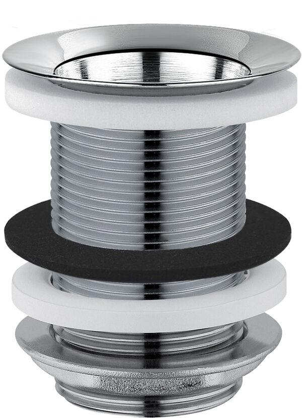 Vidage sans plaque 1&frac14;" Chrom&eacute; image number 0