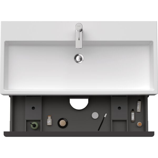 Armadio sottolavabo Duravit D-Neo Grafite opaco image number 4