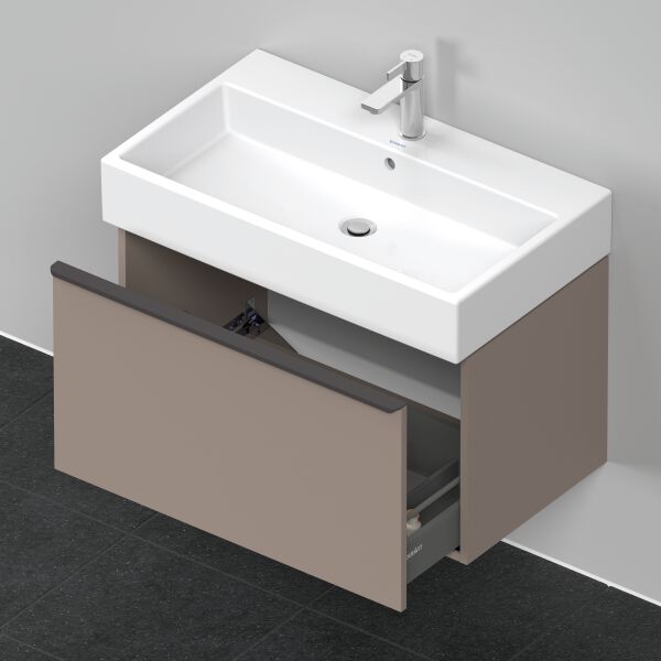 Waschtischmöbel Duravit D-Neo basalt matt image number 3