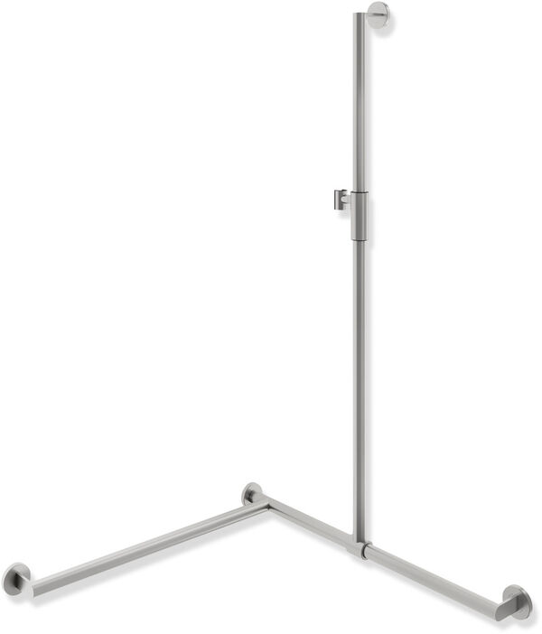 Eckhaltegriff Hewi 900, Duschgleitstange rechts, &Oslash; 32 mm, H&ouml;he 1250 mm, 765 x 765 mm, mit image number 0