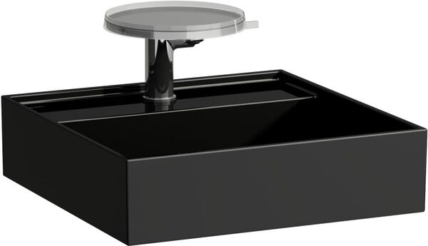 Wandbecken Laufen Kartell 46 x 46 cm Schwarz image number 0