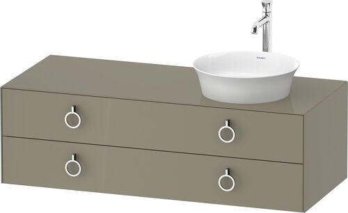 Armadio sottolavabo Duravit White Tulip Nordic white opaco