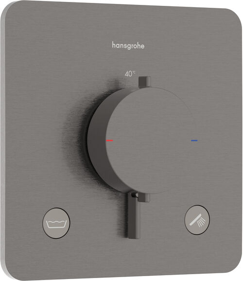 Duschsystem Hansgrohe Ecostat Comfort Q Brushed black chrome