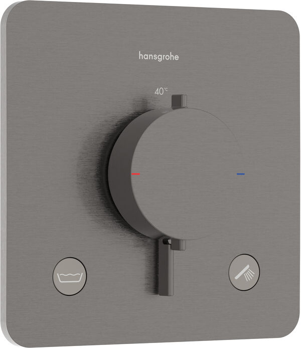 Duschsystem Hansgrohe Ecostat Comfort Q Brushed black chrome image number 0