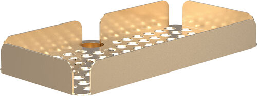 Tablette pour douche Frost Nova 2 Brushed gold