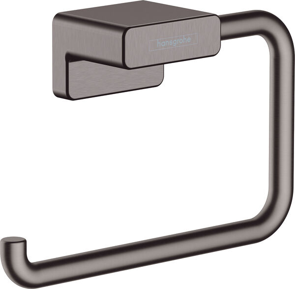 Porte-papier Hansgrohe AddStoris Brushed black chrome image number 0
