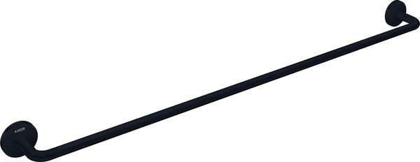 Barre &agrave; linge de bain Axor Universal Circular Noir mat image number 0