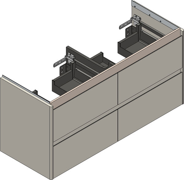 Meuble sous-lavabo Alterna pro S Blanc premium image number 0