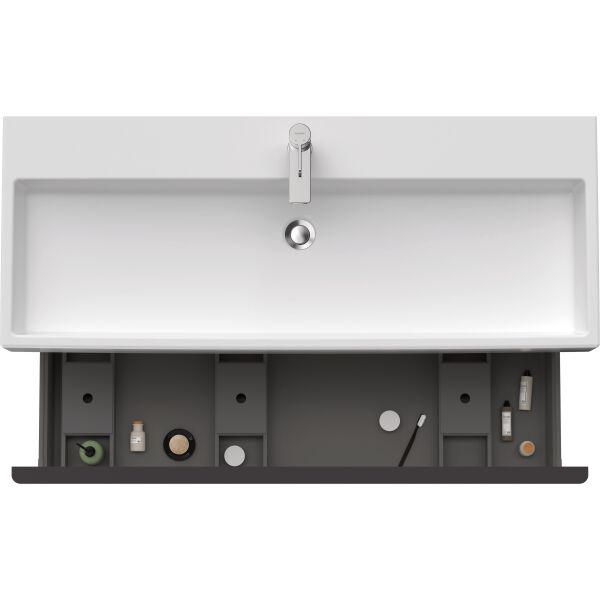 Meuble sous-lavabo Duravit D-Neo Blanc brillant image number 4