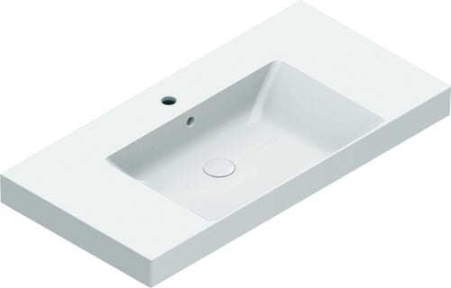 Waschtisch Catalano Zero 100 x 50 cm Weiss Cleaneffekt