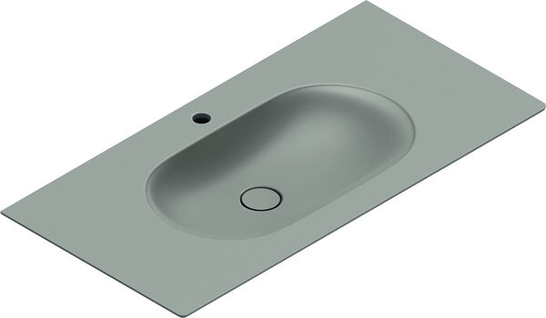 Waschtisch Catalano Sfera, Armaturenloch, 100 x 50 cm, ohne &Uuml;berlauf, Befestigungsmaterial image number 0